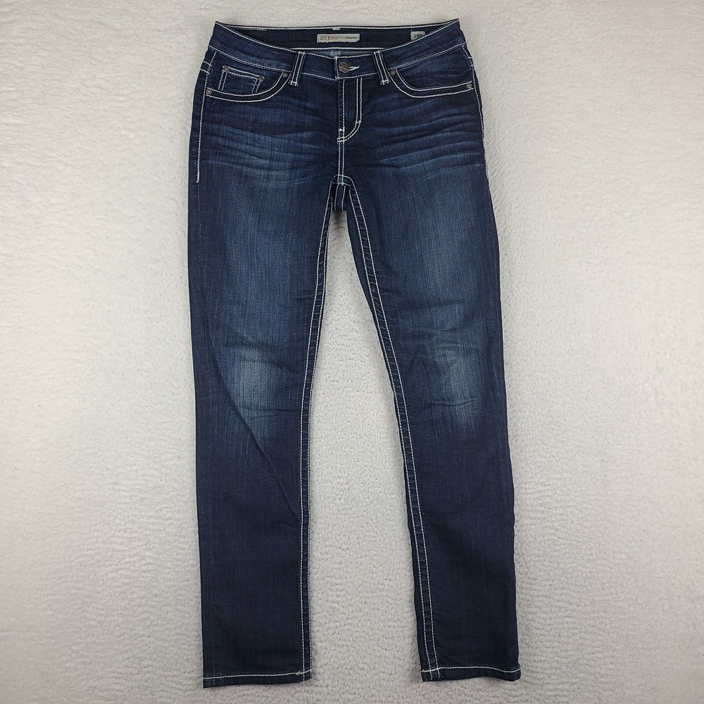 Buckle Jeans Womens 28x31.5 Blue Harper Skinny Dark Wash BKE Denim